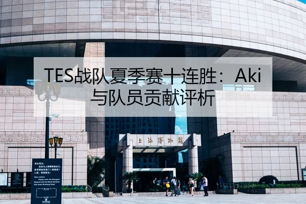 TES战队夏季赛十连胜：Aki与队员贡献评析